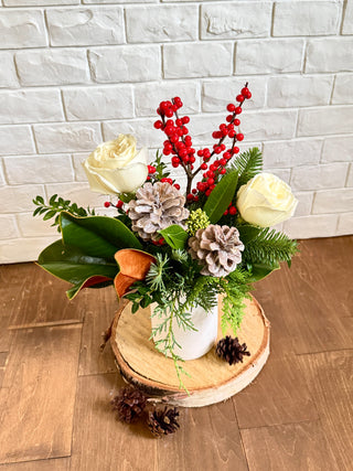 Holiday Cheer Vase Arrangement