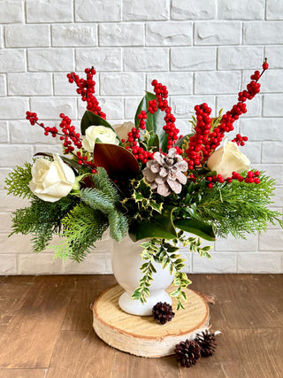 Holiday Cheer Vase Arrangement