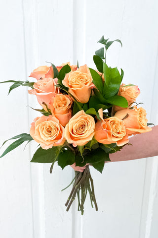 Hand-tied Bouquet of Roses (Other Colours)